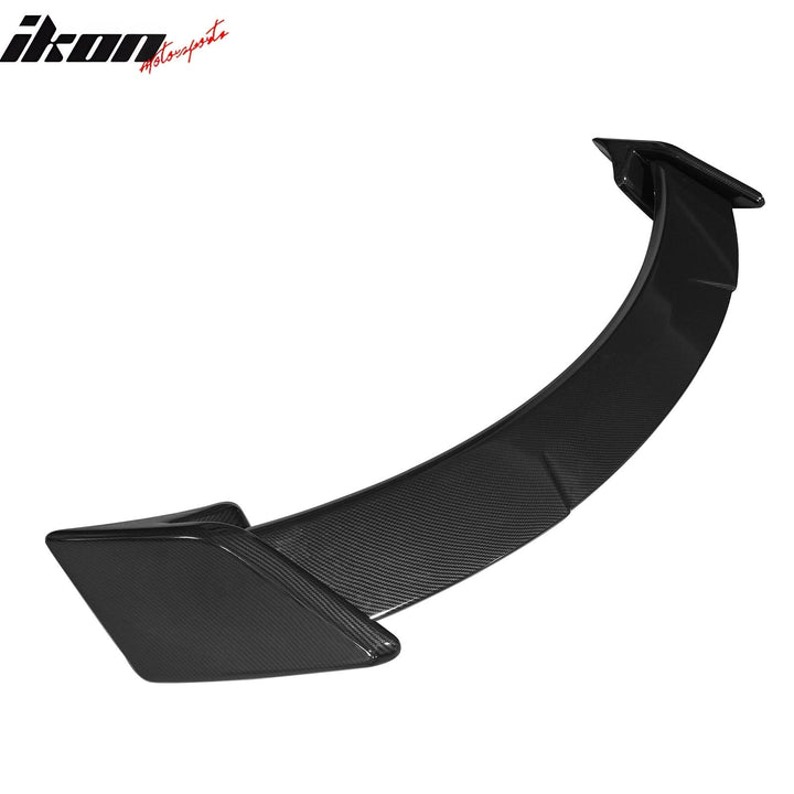 2017-2024 Tesla Model 3 GT Style Carbon Fiber Print Trunk Spoiler ABS