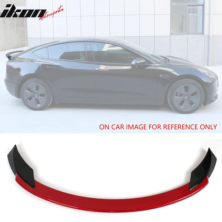 2017-2025 Tesla Model 3 Sport Style Trunk Spoiler ABS