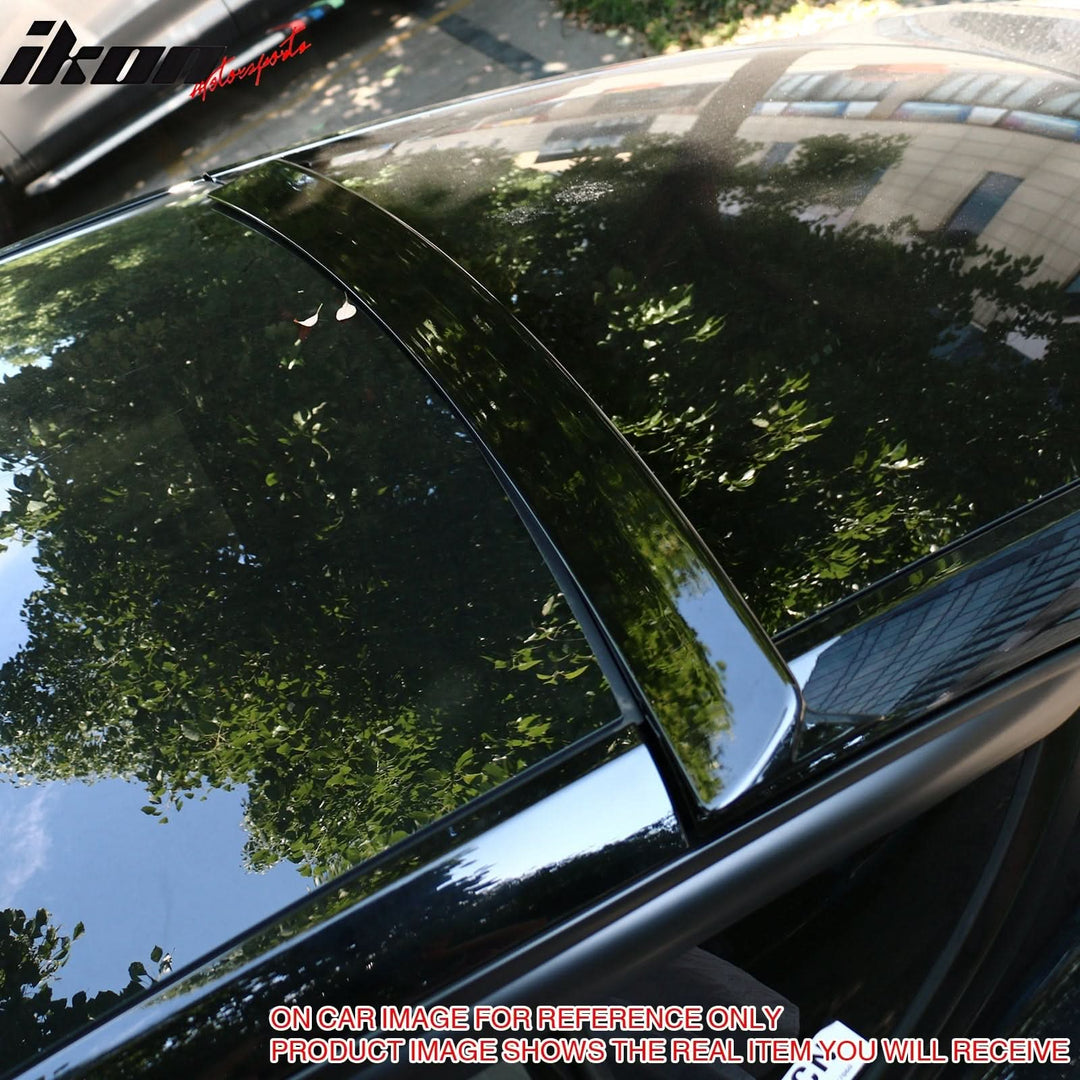 2020-2024 Tesla Model Y Sedan Rear Roof Spoiler Wing Gloss Black ABS