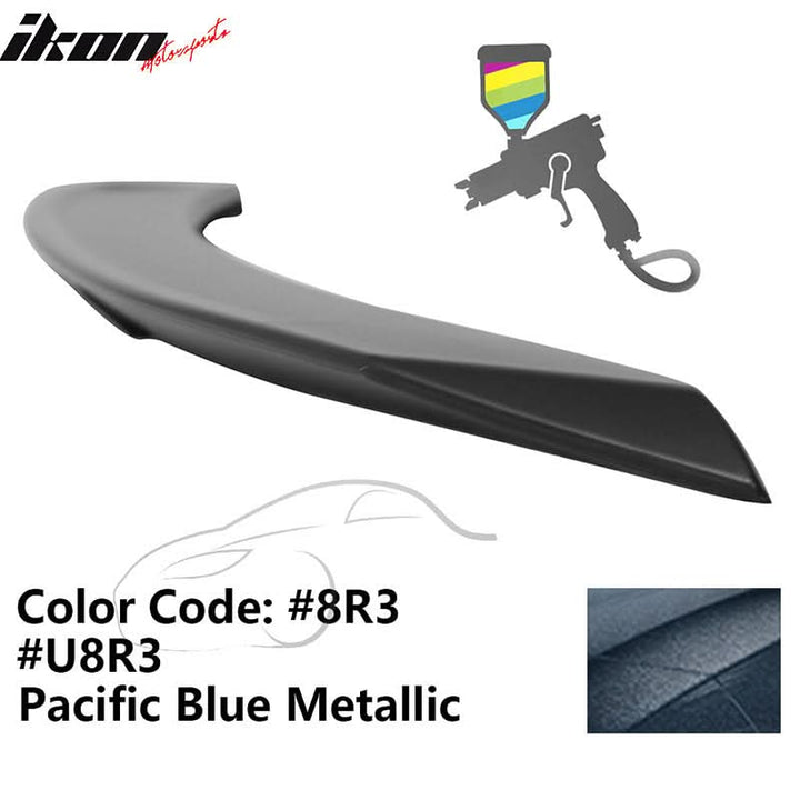 2011-2017 Toyota Sienna Painted Rear Trunk Spoiler Roof Wing ABS