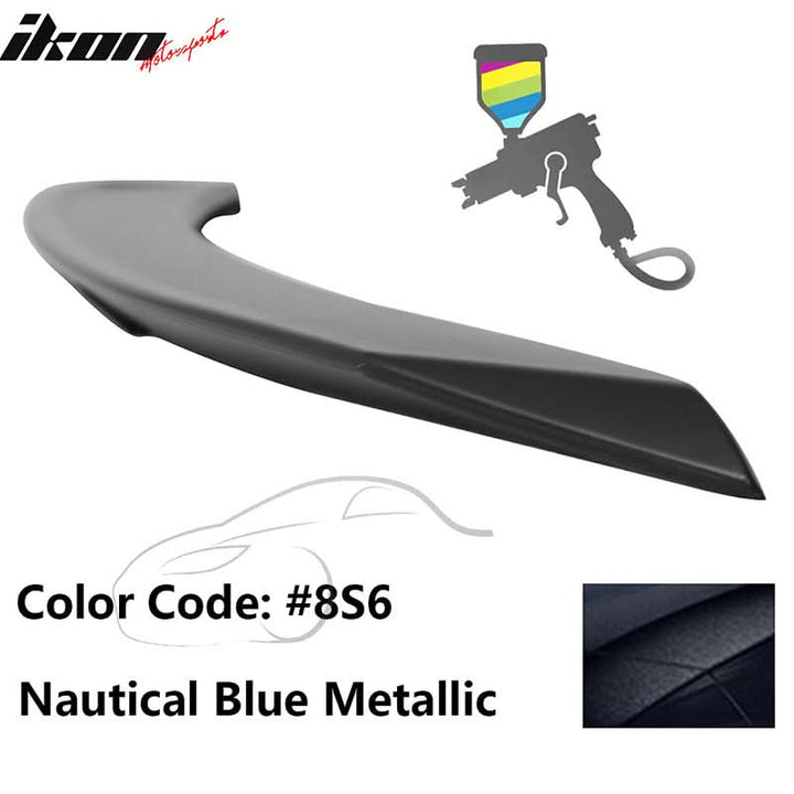 2011-2017 Toyota Sienna Painted Rear Trunk Spoiler Roof Wing ABS