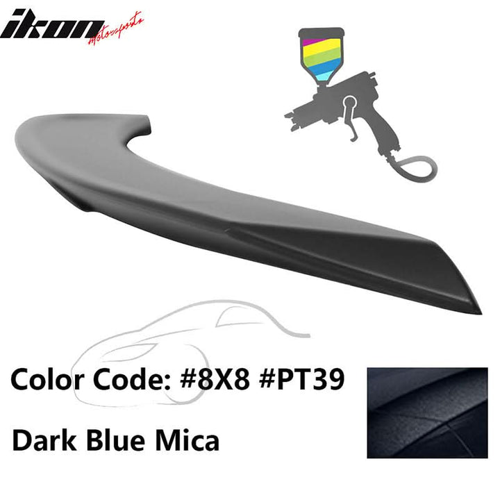 2011-2017 Toyota Sienna Painted Rear Trunk Spoiler Roof Wing ABS