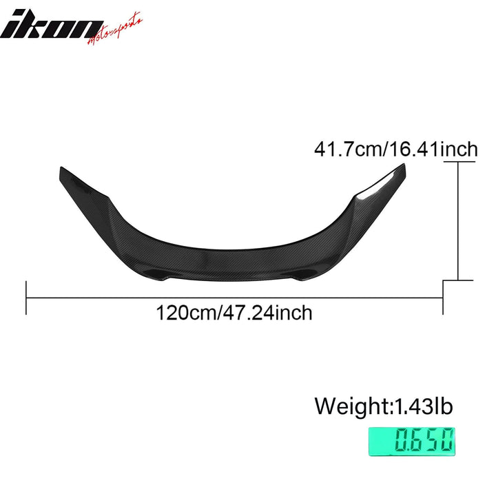 2020-2025 Toyota GR Supra V Style Trunk Spoiler Gloss Dry Carbon Fiber