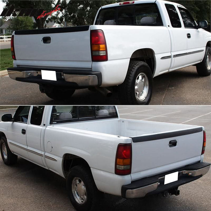 1999-2007 Silverado Sierra Fleetside SL Tailgate Molding Cap Cover PP