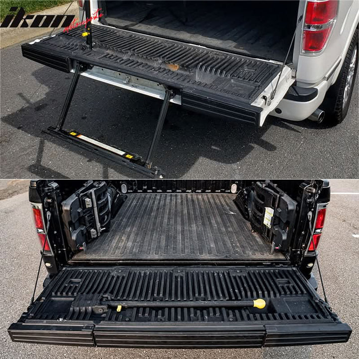 2009-2014 Ford F-150 With Flex Step Tailgate Molding Cap Spoiler PP