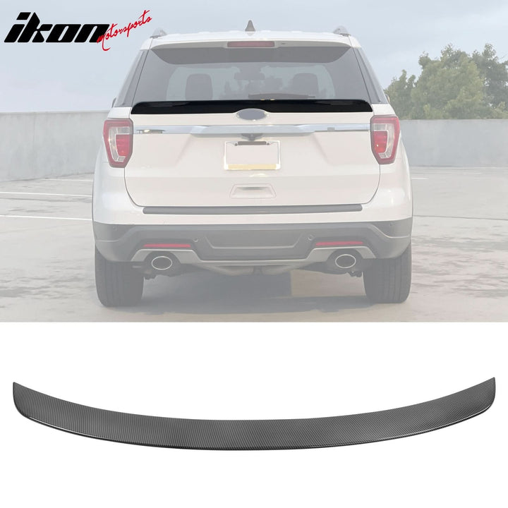 2016-2019 Ford Explorer Duckbill Style Middle Spoiler ABS