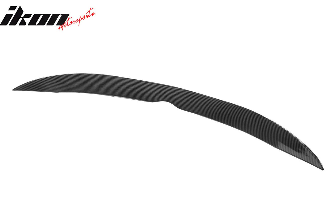 2016-2018 Toyota Rav4 IKON Rear Spoiler Lip Carbon Fiber Print ABS