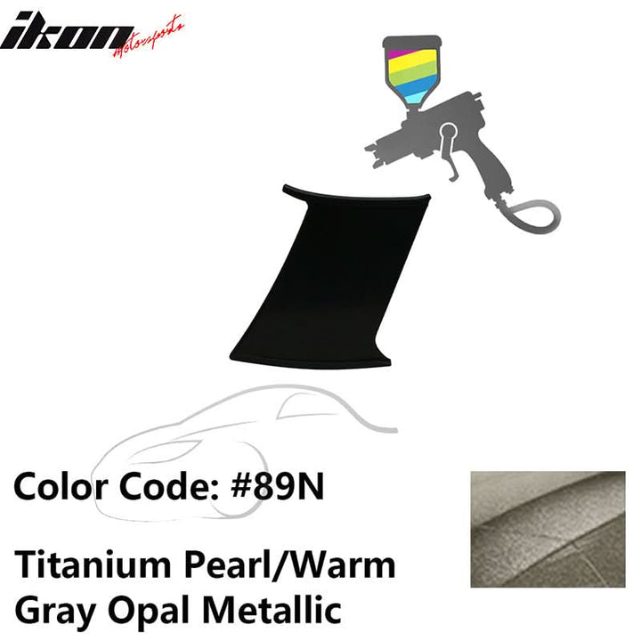 2002-2007 Subaru Impreza WRX STI Trunk Spoiler Stabilizer Painted