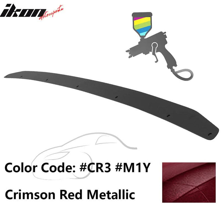 2015-2021 Subaru WRX Trunk Rear Spoiler Gurney Flap Aluminum