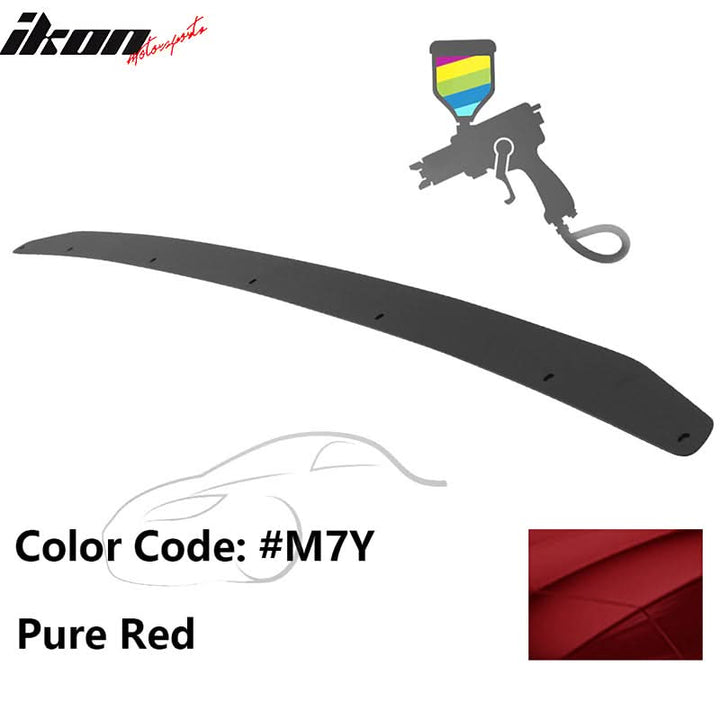 2015-2021 Subaru WRX Trunk Rear Spoiler Gurney Flap Aluminum