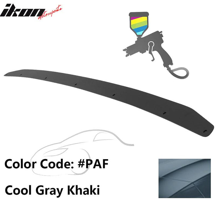 2015-2021 Subaru WRX Trunk Rear Spoiler Gurney Flap Aluminum