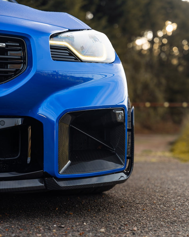 BMW M2 G87 Pre-Preg Carbon Fiber Performance Front Duct Inserts