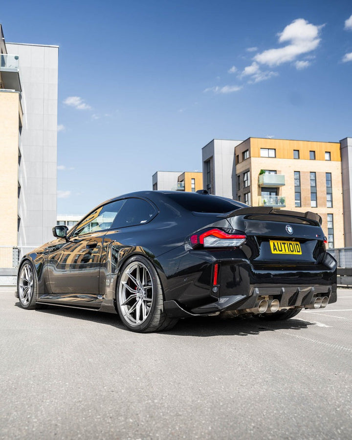 BMW G87 M2 TR87 Carbon Fiber Rear Bumper Winglets