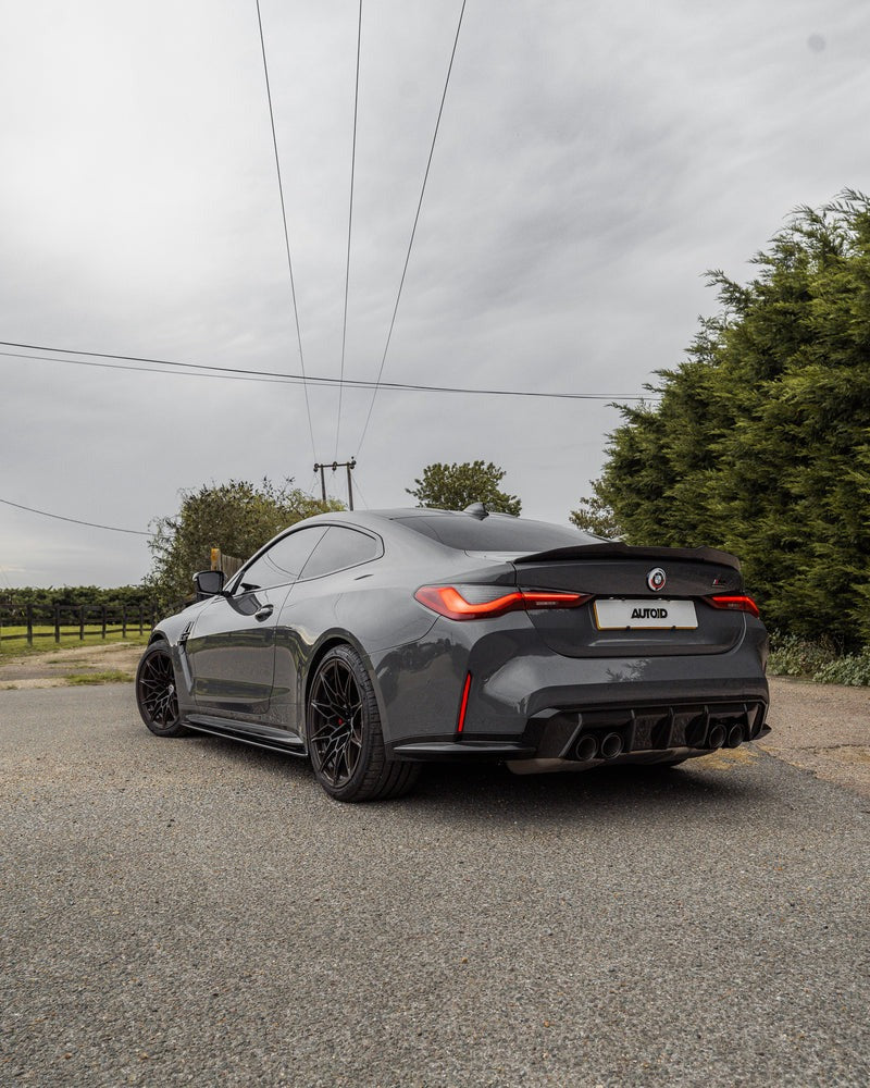 BMW G82 M4 & G22 4 Series Carbon Fiber Ducktail Rear Spoiler