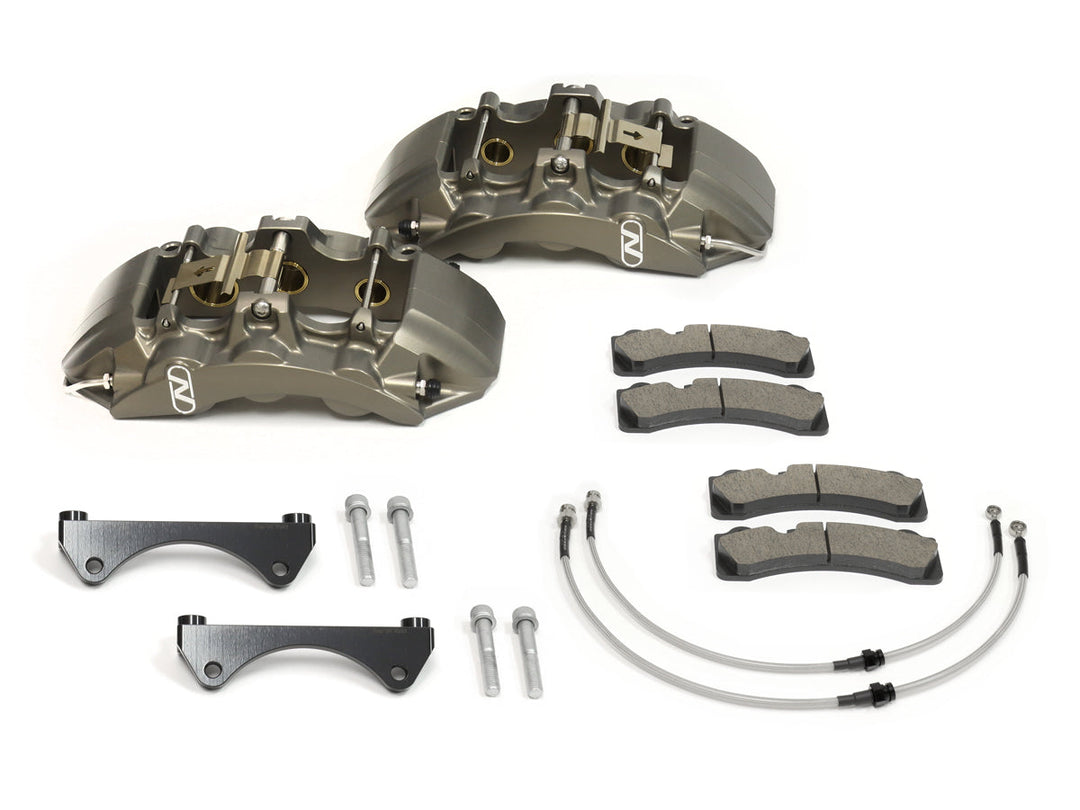 6-Piston Caliper Upgrade Kit | V3 Front 357mm • MQBe S3 8Y, Golf R Mk8