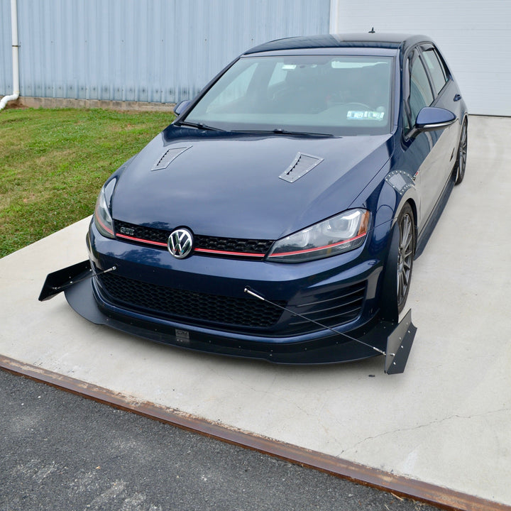 Track Chassis Mounted Splitter - MK7 GTI 2015-2017 V3