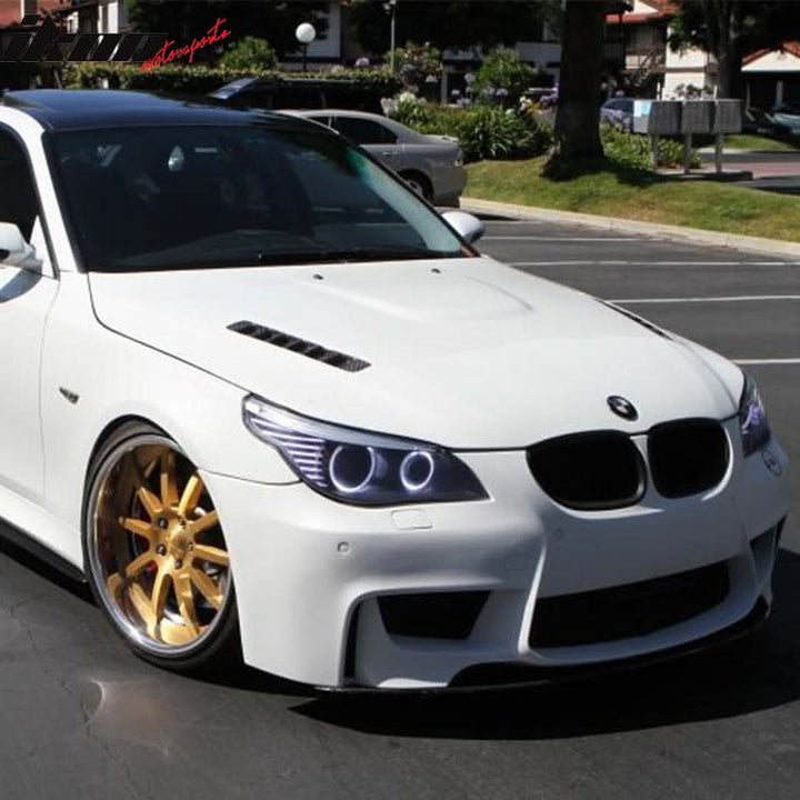 2004-2010 BMW E60 5-Series 1M Style Front Bumper Cover Conversion PP