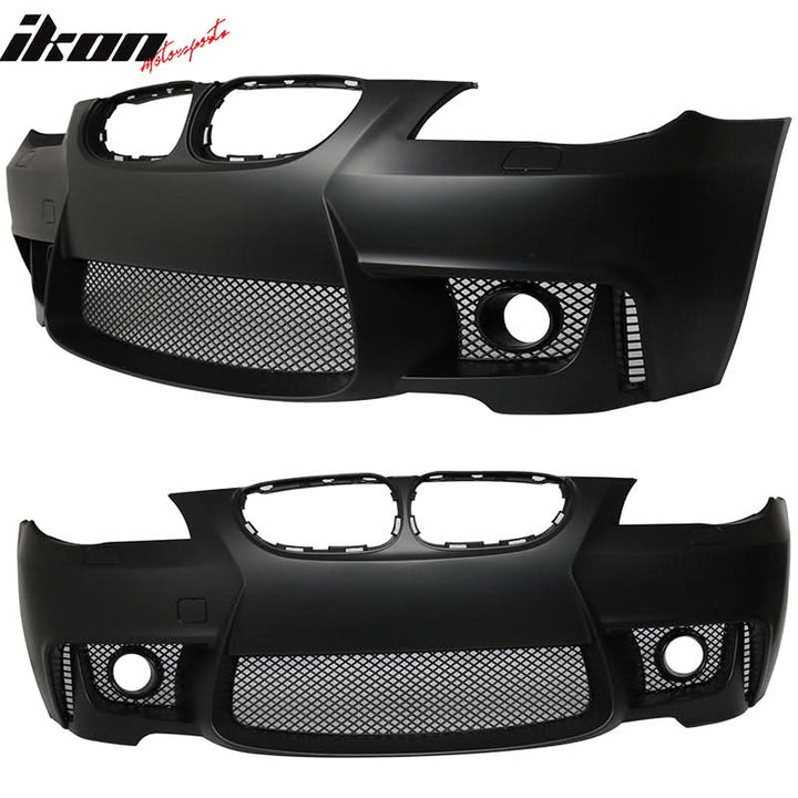 2004-2010 BMW E60 5-Series 1M Style Front Bumper Cover Conversion PP