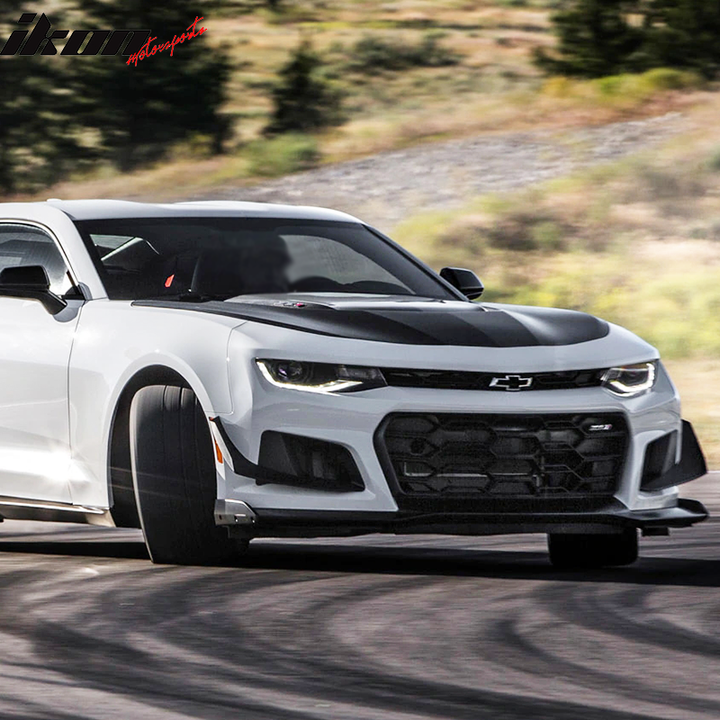 2016-2024 Chevy Camaro 1LE Style Front Bumper & Factory Rear Diffuser