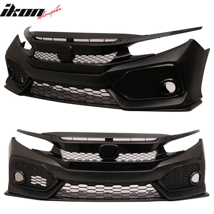 2016-2021 Honda Civic Si Sedan Coupe OE Front Bumper &R Grille