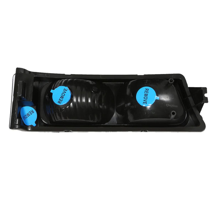 03-07 Chevrolet Avalanche Silverado Chrome Amber Bumper Lights 2PC