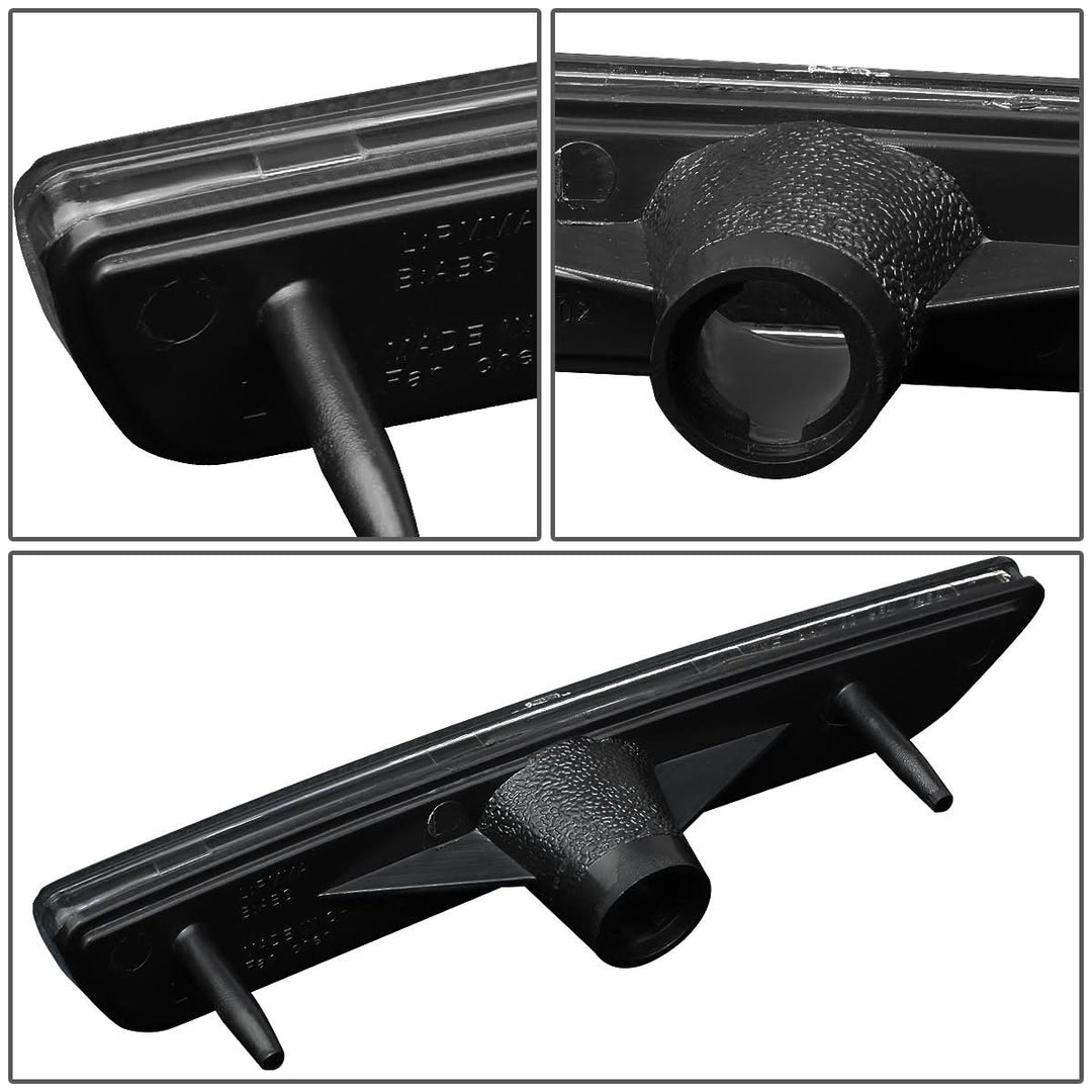 2010-2014 Ford Mustang Black Bumper Lights