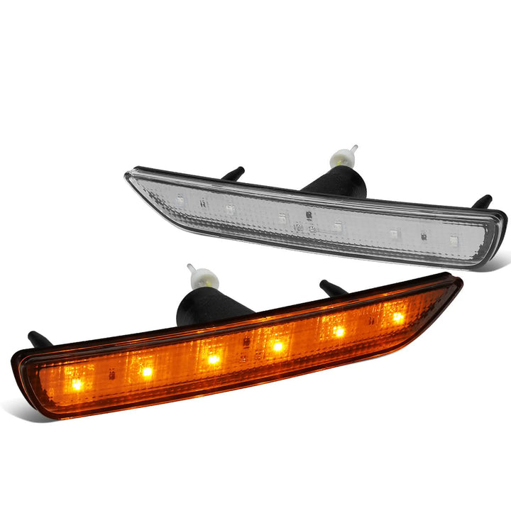 10-14 Ford Mustang LED Bumper Lights - Clear