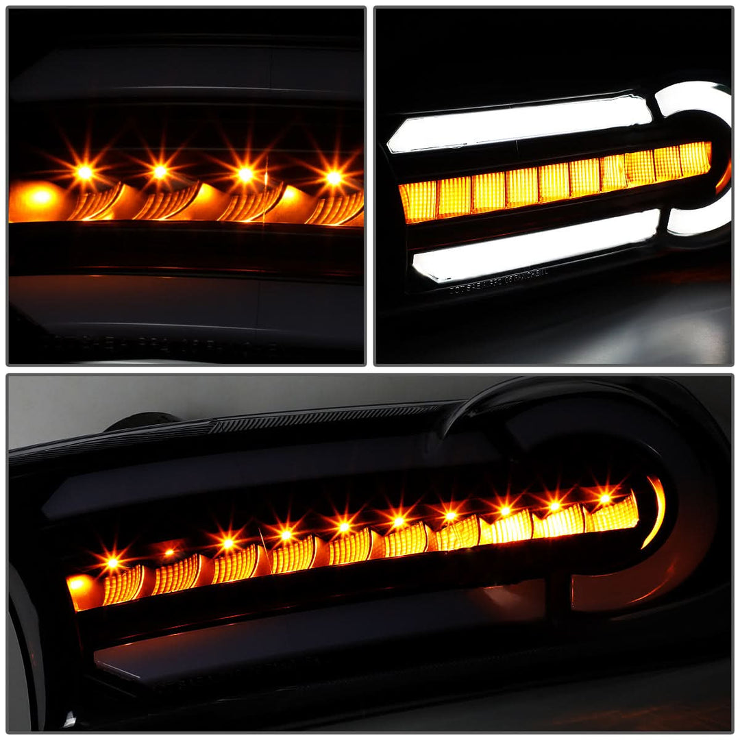 07-14 Toyota FJ Cruiser 3D LED DRL Bumper Lights - Black/Smoke/Clear
