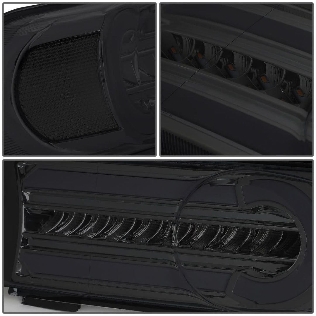 07-14 Toyota FJ Cruiser 3D Style LED DRL Bumper Lights - Chrome/Smoke