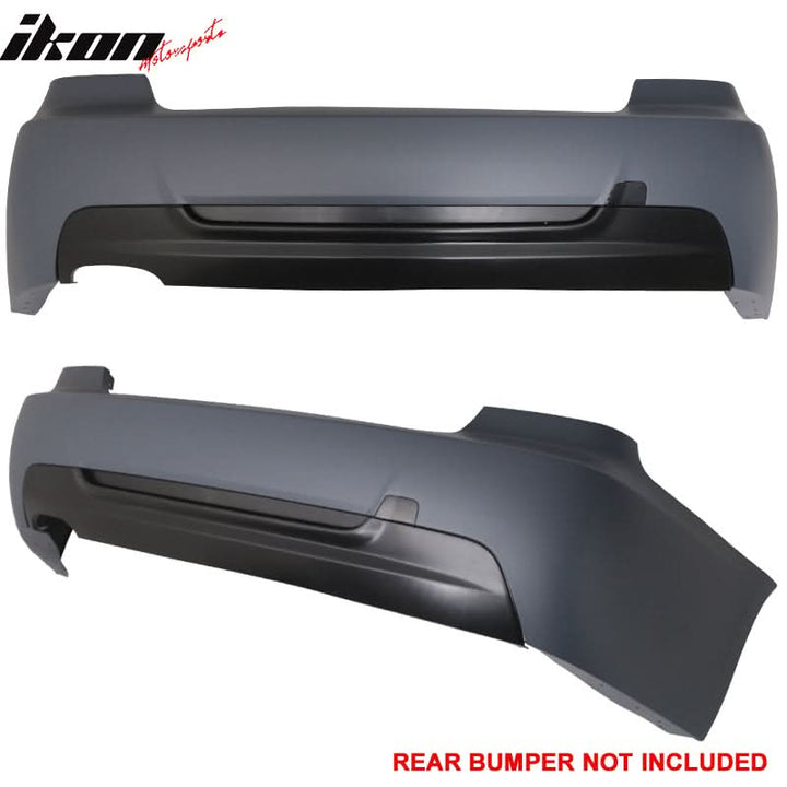 2007-2013 BMW E92 3 Series 328 M-Tech Msport Rear Bumper Diffuser PP