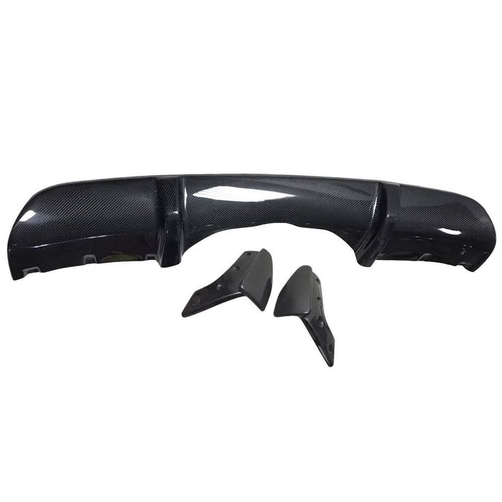 2014-2018 BMW F15 X5 MT MP Style 3PC Rear Diffuser Carbon Fiber
