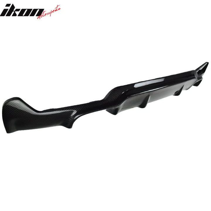 2014-2020 BMW F32 M Sport Rear Bumper Diffuser V Style Carbon Fiber