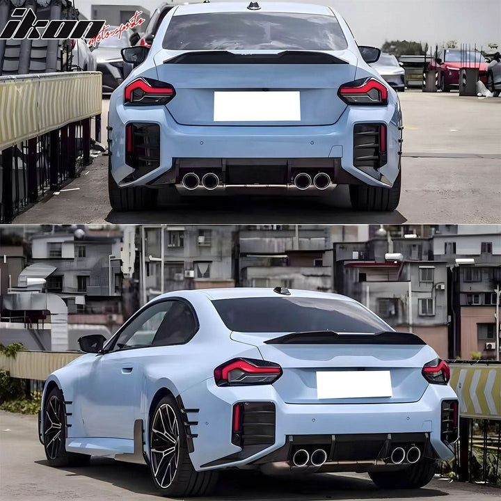 2023-2024 BMW G87 M2 M Performance Rear Bumper Diffuser Carbon Fiber