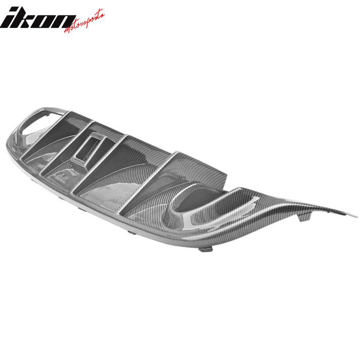 2015-2023 Dodge Charger SRT Rear Diffuser w/ LED Light CF Print