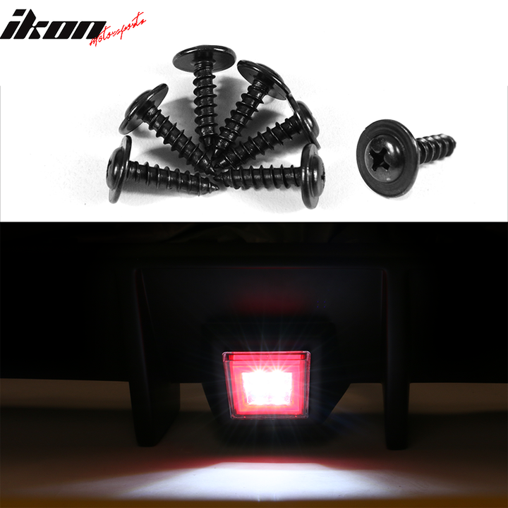 2015-2023 Dodge Charger Rear Diffuser V2 Side Lip Clear LED Brake Lamp