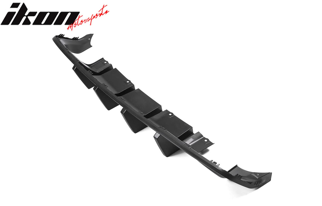 Rear Bumper Diffuser for 2020-2024 Dodge Charger Widebody IKON Style P