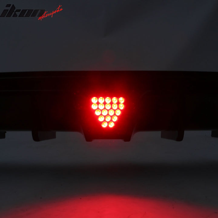 2022-2024 Honda Civic Rear Diffuser Lip W/ Corner Spats PP