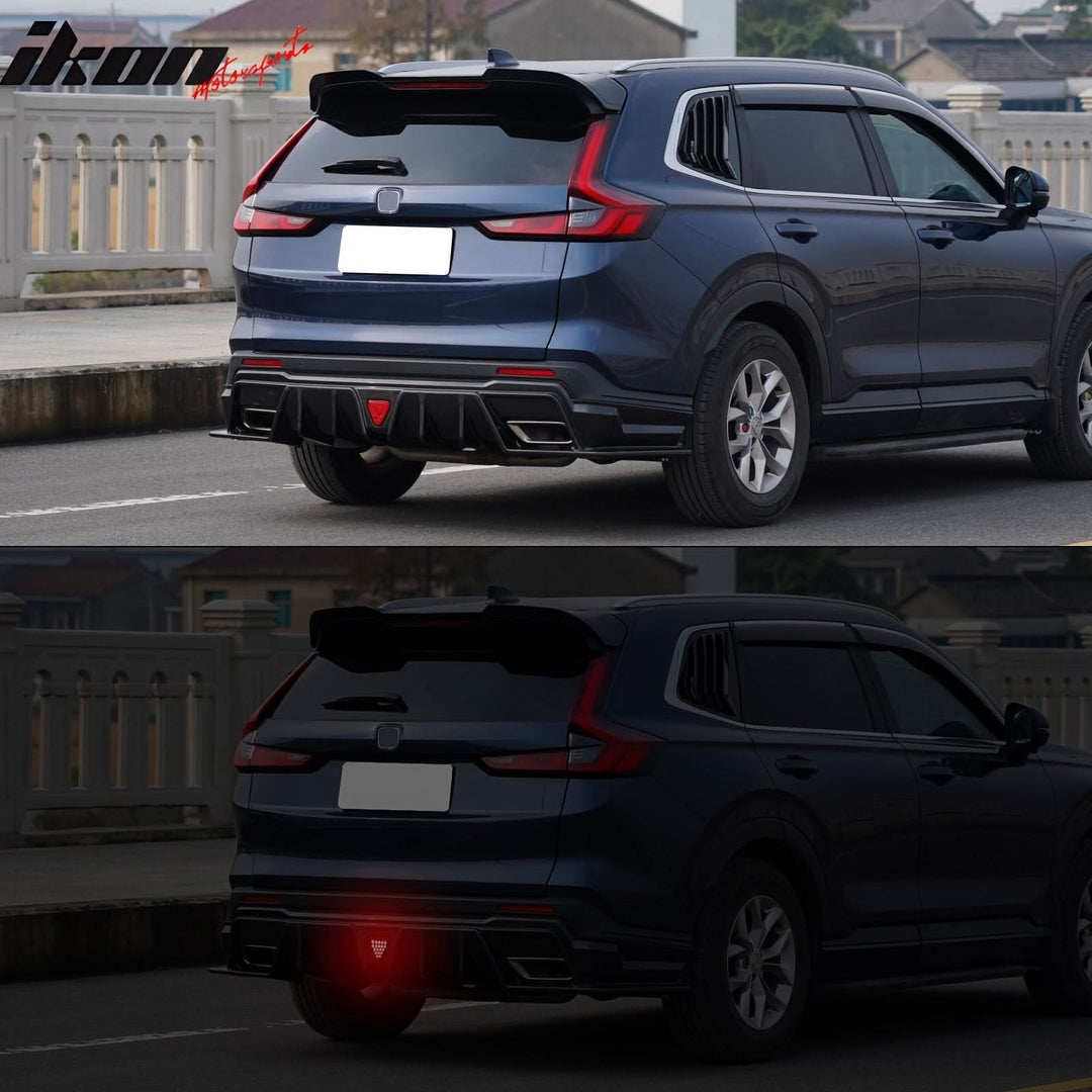 2023-2025 Honda CR-V Rear Diffuser Lip W/ LED PP