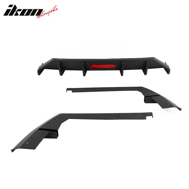 2021-2024 Hyundai Elantra 4DR Rear Bumper Diffuser PP