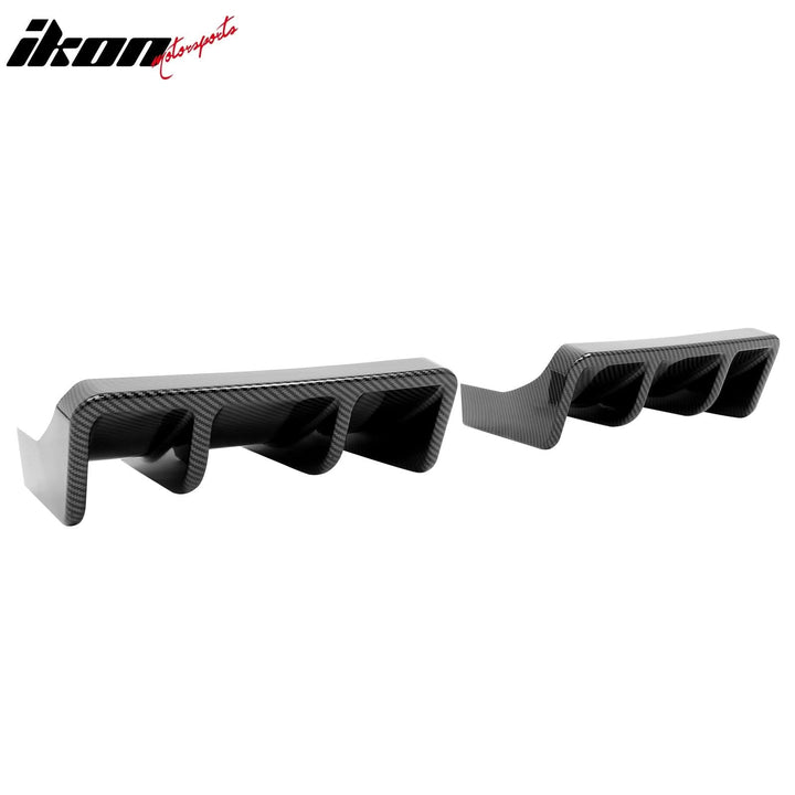 2022-2025 Subaru BRZ&Toyota GR86 JDM Carbon Fiber Print Black Rear Dif
