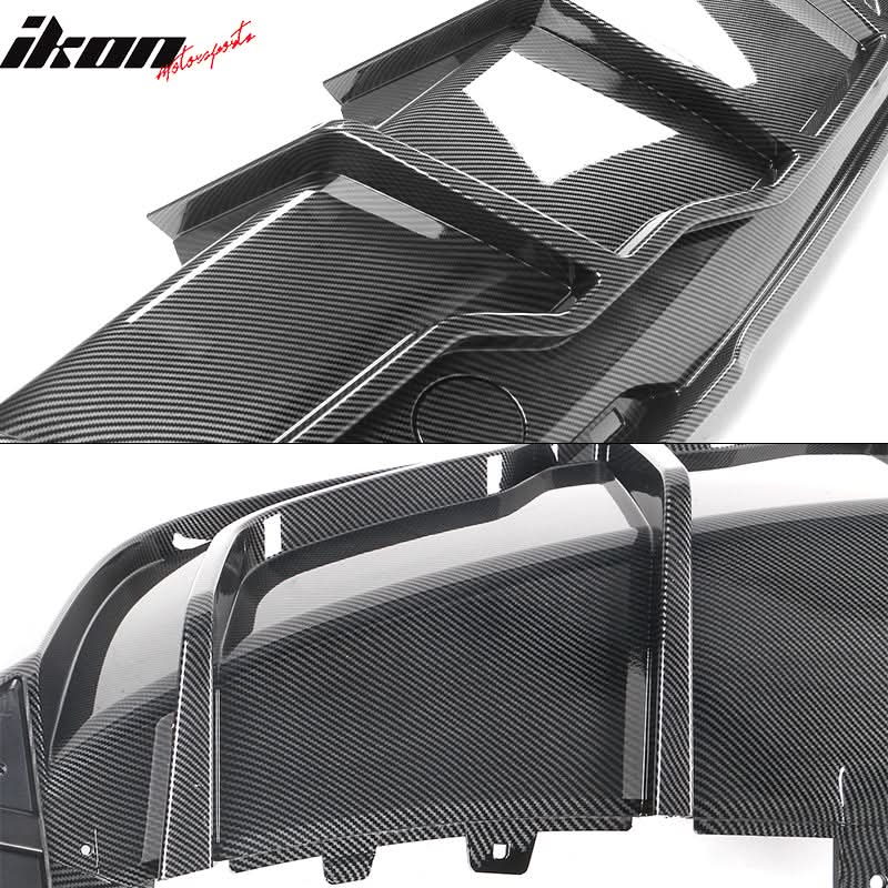 2020-2024 Tesla Model Y Rear Diffuser Shark Fin Splitter