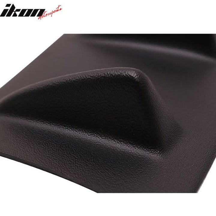 2008-2013 BMW M3 E90 E92 E93 3Fin Matte Black Rear Bumper Diffuser ABS