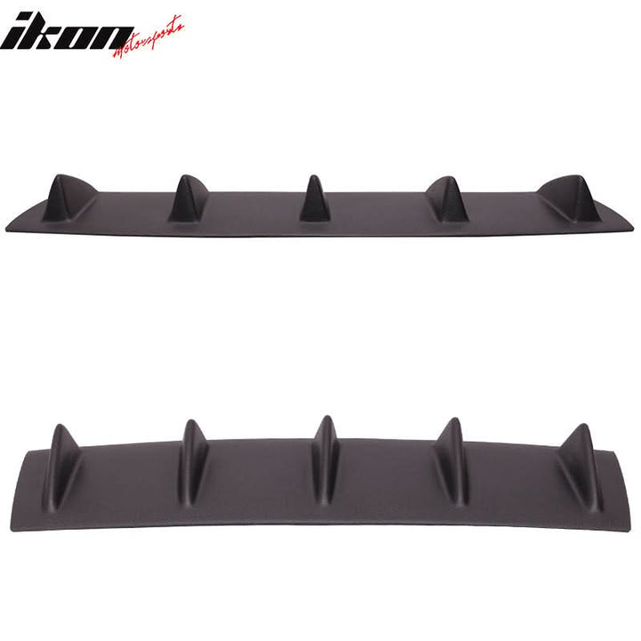 2000-2009 Honda S2000 AP1 V1 Matte Black Rear Bumper Lip Diffuser ABS