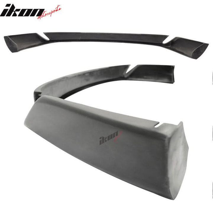 1996-2001 Audi A4 Type-O Style Unpainted Black Front Bumper Lip PU