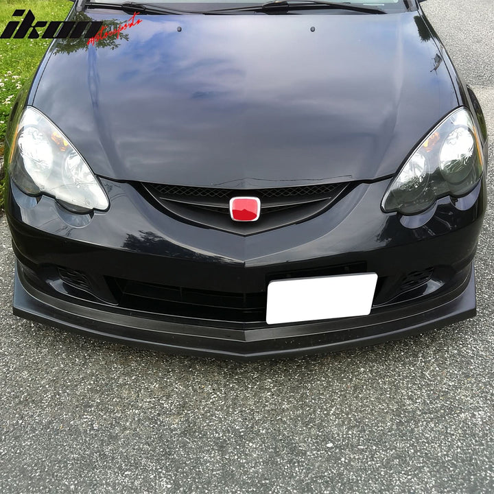 2002-2004 Acura RSX CS Style Front Bumper Lip Spoiler Splitter PU