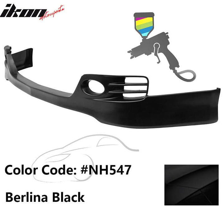 2006-2008 Acura TSX EURO-R Style Front Bumper Lip Painted