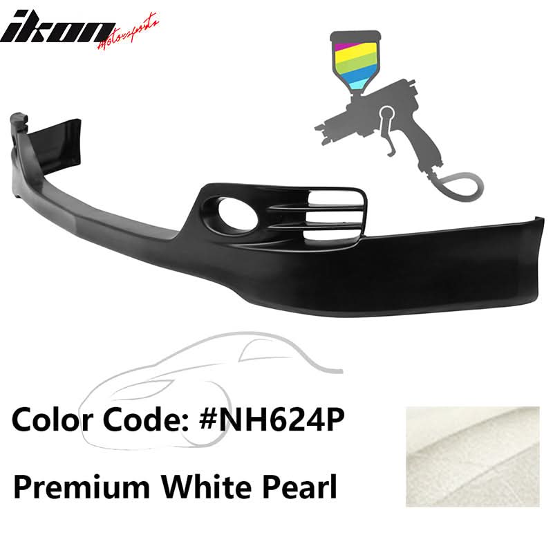 2006-2008 Acura TSX EURO-R Style Front Bumper Lip Painted