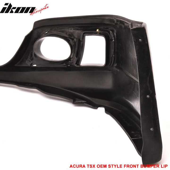 2006-2008 Acura TSX OE Style Painted Front Bumper Lip PU
