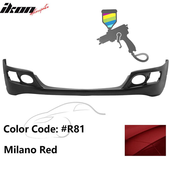 2006-2008 Acura TSX OE Style Painted Front Bumper Lip PU