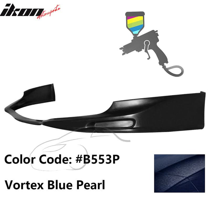 2009-2010 Acura TSX CU1 JDM Style Front Bumper Lip PU Painted